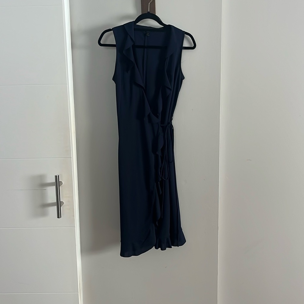J. Crew Blue Midi Dress Elegant and Versatile